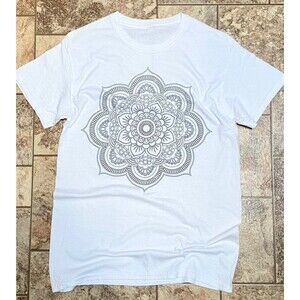 Womens Mandala t Shirt size med